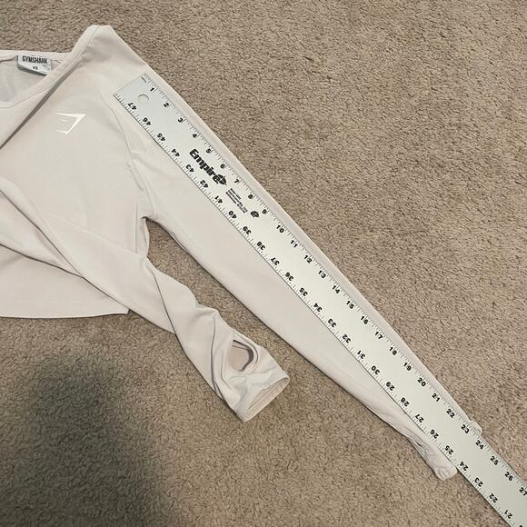 Gymshark XS mesh back active training crop top TLS2 9058 - Picture 7 of 12